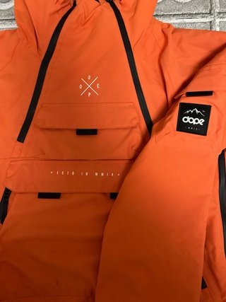 Chaqueta de nieve DOPE naranja