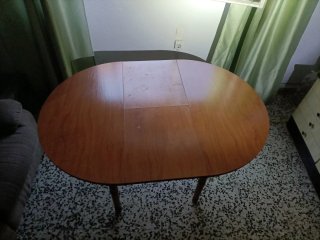 URGE!Mesa camilla redonda extensible