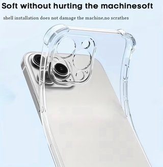 Funda Iphone 15 pro max (6.7) antigolpes transpare