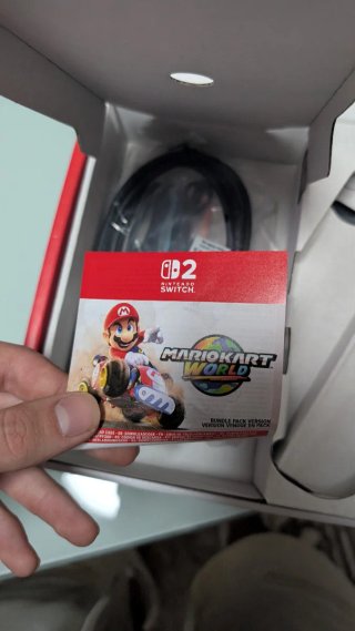 Nintendo Switch 2 Mario Kart World SIN ABRIR