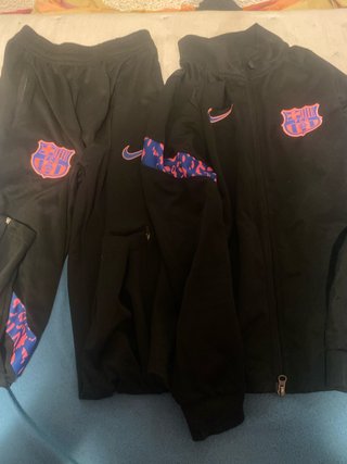 Chándal FC Barcelona Nike Negro talla S