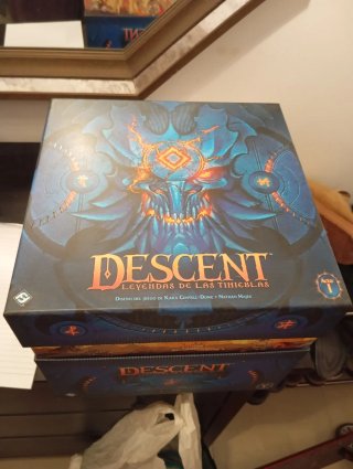 Juego de mesa descent acto 1