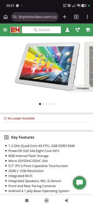 Tablet Archos 97 Platinum HD