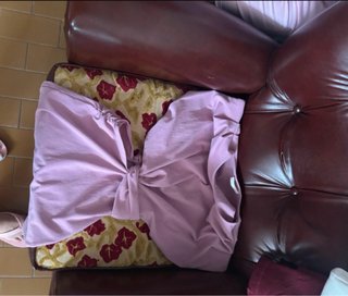 Vestido Rosa con Nudo