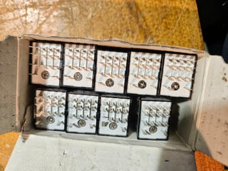 Lote Relés Finder 55.34 12V DC