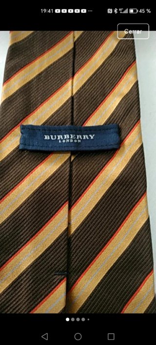 Corbata Burberry
