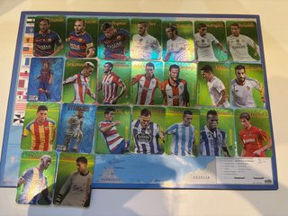 Pack de 20 Cartas de Fútbol Goldstar