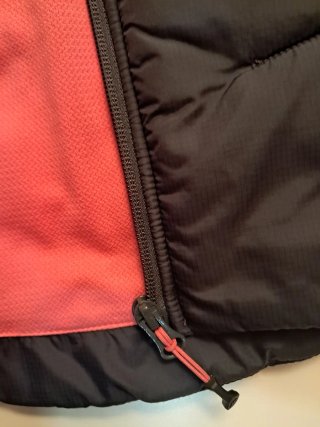 Chaleco Quechua Negro y Rosa 10-11 años