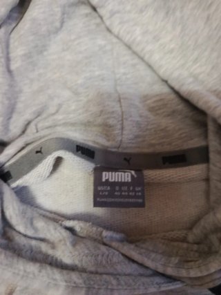 Sudadera Puma Gris