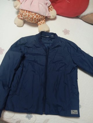 Chaqueta bomber niño azul sin usar