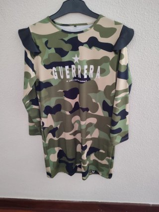 Vestido camuflaje GUERRERA XL
