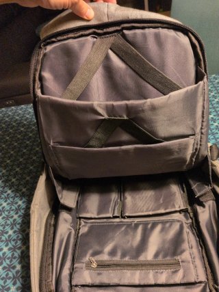 Mochila Antirrobo Gris