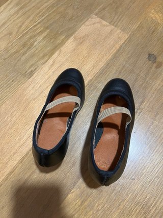 Zapatos Flamenco Tacón Negro talla 26.