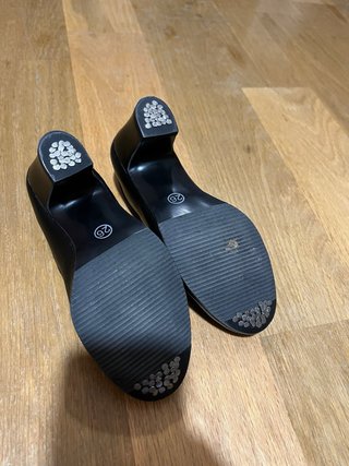 Zapatos Flamenco Tacón Negro talla 26.