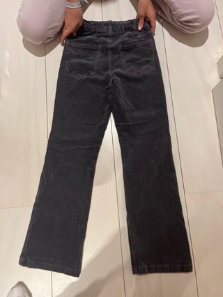 Lote 2 pantalones campana grises