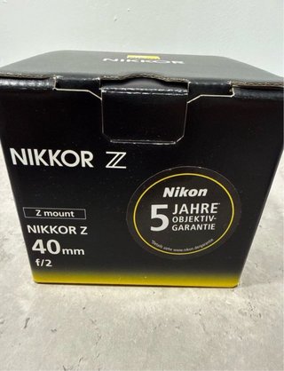 Objetivo Nikon NIKKOR Z 40mm f/2 S