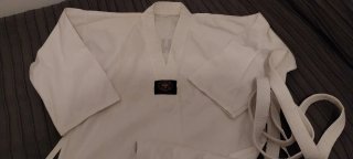Dobok Taekwondo Adidas Blanco
