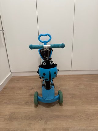 Patinete Infantil Evolutivo Azul
