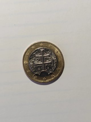 Moneda Eslovaquia 1 Euro 2009