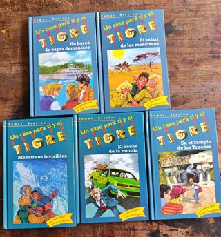 Lote 5 Libros "Equipo Tigre" - Thomas Brezina