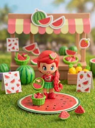 Lote 4 Pinypon Frutas Serie 15 Nuevas