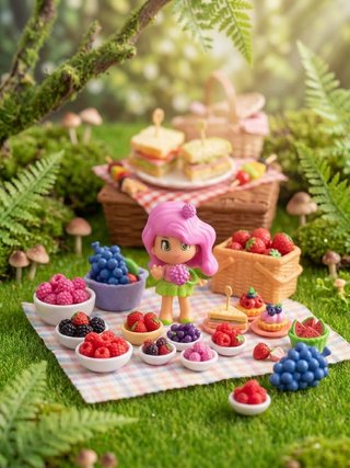 Lote 4 Pinypon Frutas Serie 15 Nuevas