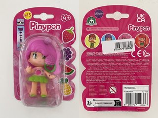 Lote 4 Pinypon Frutas Serie 15 Nuevas