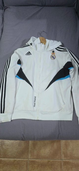 Chándal Real Madrid Adidas 08/09 con capucha