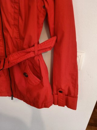Cazadora Impermeable Roja