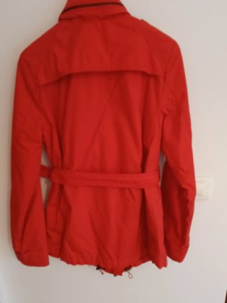 Cazadora Impermeable Roja