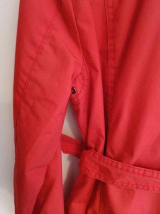 Cazadora Impermeable Roja