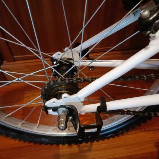 Bicicleta niño Rockrider ST100 Blanca