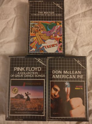 Lote 3 Cassettes Fama: Beatles, Pink Floyd McLean