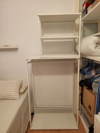 Vestidor Abierto Ikea PLATSA  Blanco