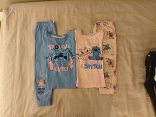 2 Pijamas de Lilo & Stitch para Niña