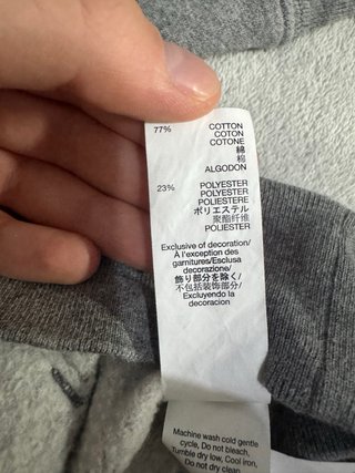 Sudadera Gap Gris Talla M