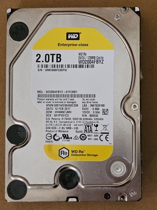 WD Re WD2004FBYZ 2TB
