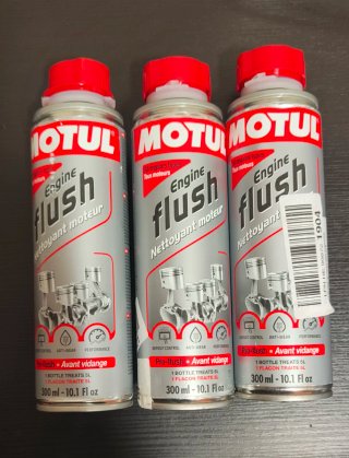 Motul Engine Flush Limpiador de Motor Pack de 3