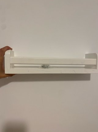 Estantería de madera blanca 4 unidades