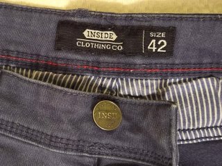 Vaqueros INSIDE Azul Grisáceo Talla 42
