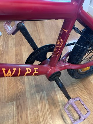 Bicicleta BMX Wide Roja