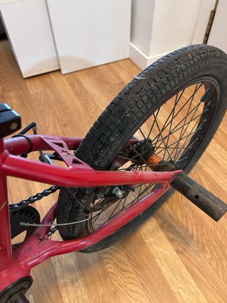 Bicicleta BMX Wide Roja