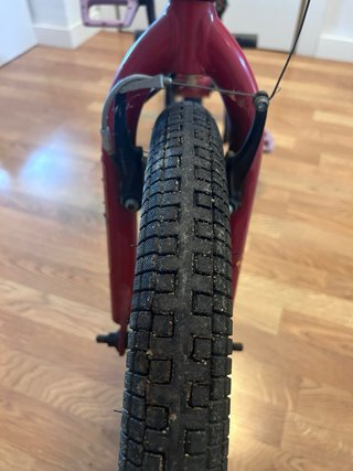 Bicicleta BMX Wide Roja