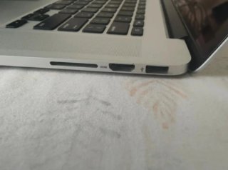 MacBook Pro Retina 15” i7 · 16 GB RAM · SSD 256 GB