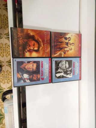 Lote de 4 Películas DVD Acción