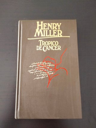 Libro "Trópico de Cáncer"