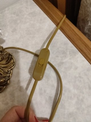Juego de 2 Lámparas de Mesa Clásicas, de bronce