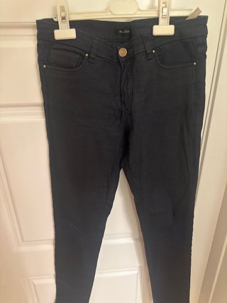 Pantalones Massimo Dutti Azules skinny fit