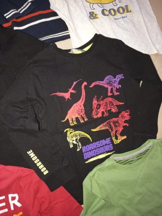 Lote 8 Camisetas Niño 4-5 Años Primark