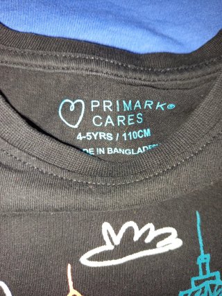 Lote 8 Camisetas Niño 4-5 Años Primark